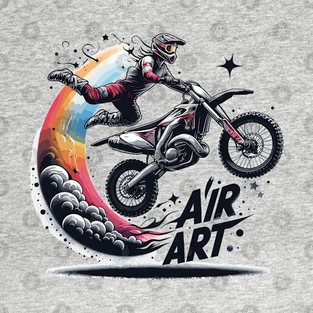 Dirt bike by Vehicles-Art